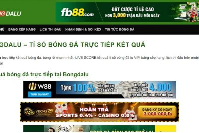 Bongdalu – Địa điểm cung cấp thông tin bóng đá số 1 Việt Nam